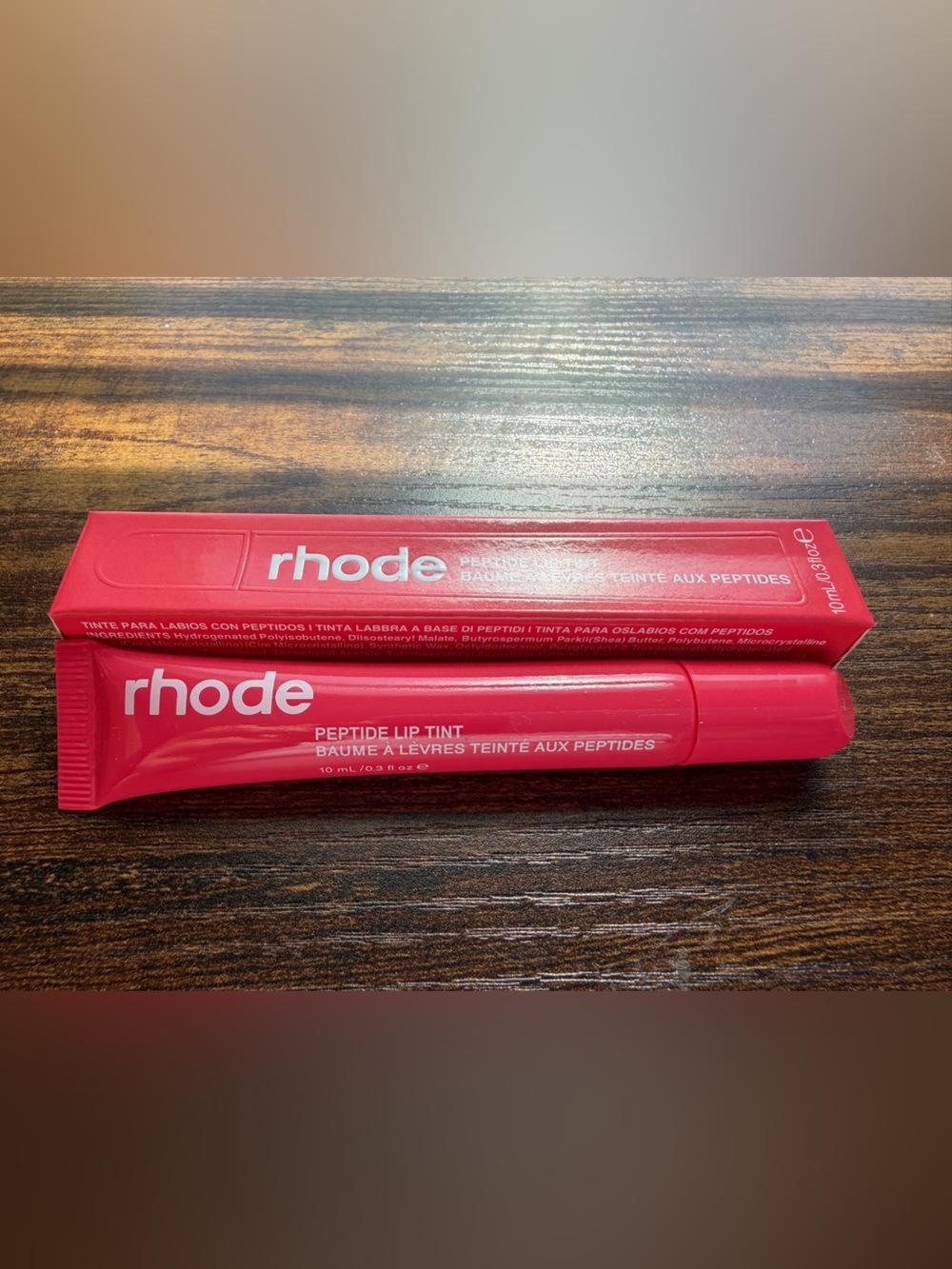 NEW in box! RHODE Peptide Lip Tint in Guava Spritz